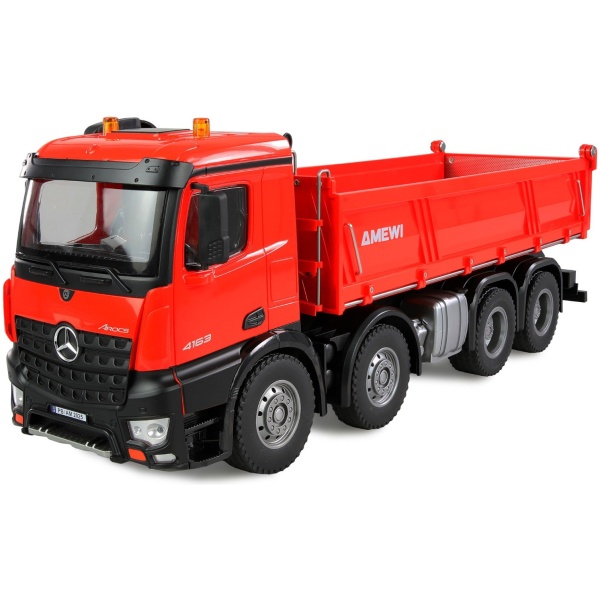 Amewi 1/18 Mercedes Arocs 8x4 RTR - Rood