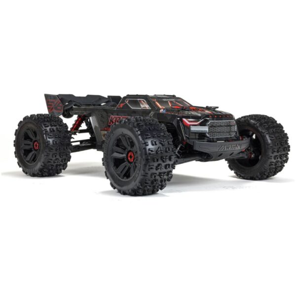 Arrma 1/5 Kraton 4x4 8S BLX EXB Brushless Stunt Truck RTR - Zwart