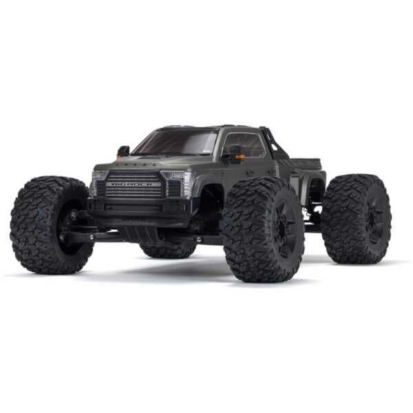Arrma 1/7 Big Rock 6S 4X4 BLX Monster Truck RTR - Gunmetal