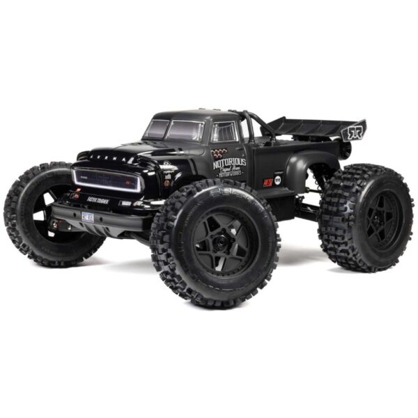 Arrma Notorious 6S V6 BLX RTR - Zwart