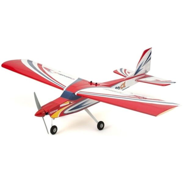 Kyosho Calmato Alpha 40 trainer vliegtuig KIT - Rood