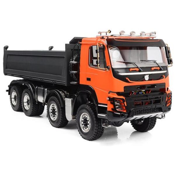RC4WD 1/14 8x8 Armageddon Hydraulic Dump Truck (FMX) (Orange and Grey)