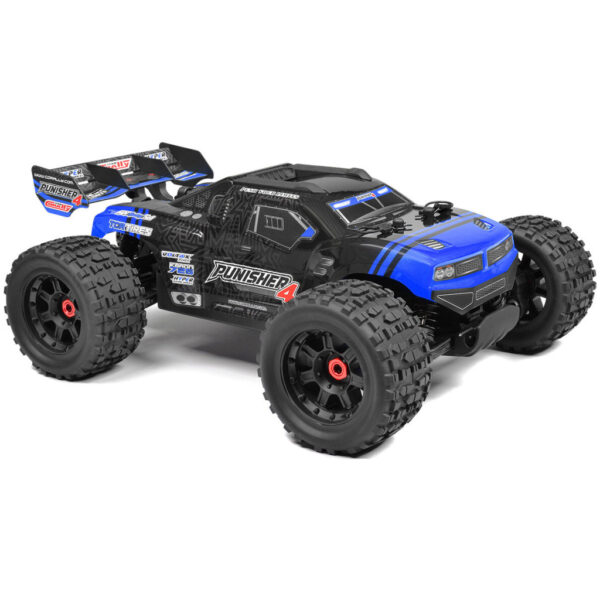 Team Corally Punisher 4 brushless truggy RTR - Blauw
