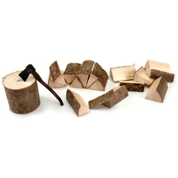 Torro 1/16 Accessories Wood yard with axe