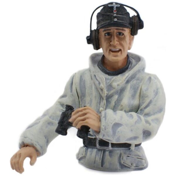 Torro 1/16 figuur tank commandant winter camouflage