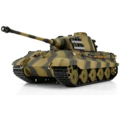 Torro Pro-Edition RC Tank 1/16 Königstiger camo BB + rook luxe houten krat