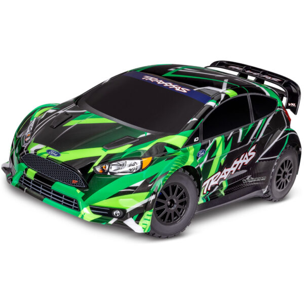 Traxxas Ford Fiesta ST Rally 4x4 VXL brushless RTR - Groen