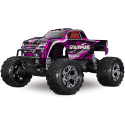 Traxxas Stampede 2WD BL-2S HD Brushless Truck RTR - Roze