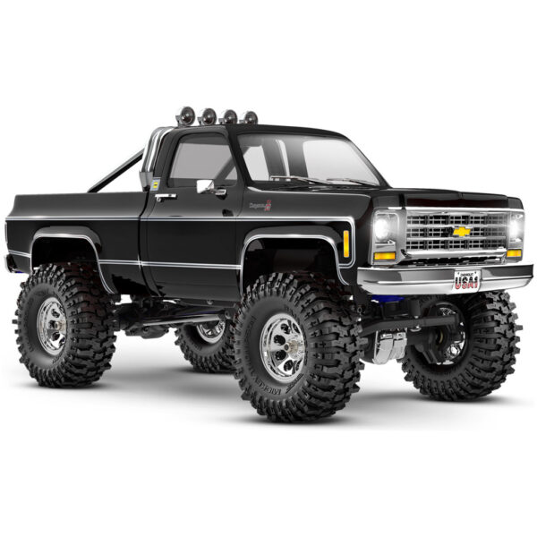 Traxxas TRX-4M 1/18 Chevrolet K10 High Trail Crawler - Zwart