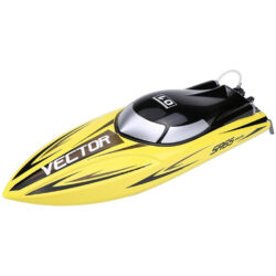 Volantex Vector SR65 brushless boot RTR - Geel incl. accu & lader