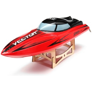 Volantex Vector SR65 brushless boot RTR - Rood incl. accu (zonder lader)