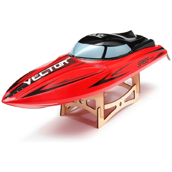 Volantex Vector SR65 brushless boot RTR - Rood incl. accu (zonder lader)