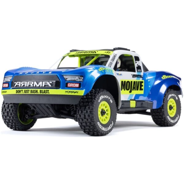 Arrma Mojave Grom 4x4 Mega 1/18 electro RTR - Blauw/Wit