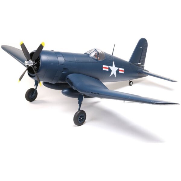 E-Flite F4U-4 Corsair 1.2m BNF Basic, met AS3X en SAFE Select