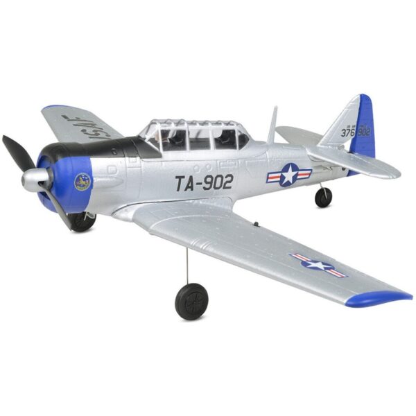 EZ-Wings Mini AT-6 Texan, Zilver- RTF - 450mm - Incl. 2 accu's