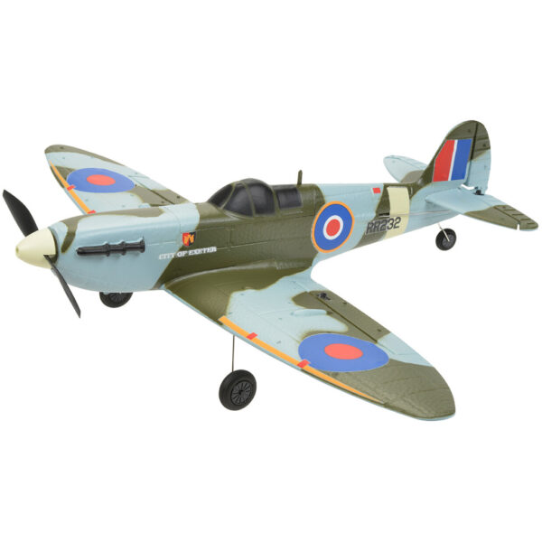 EZ-Wings Mini Spitfire MK II RTF - 450mm - Blauw/Groen - Incl. 2 accu's