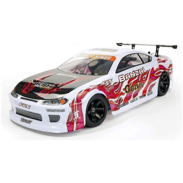 FTX Banzai Nitro Drift Auto RTR- Wit