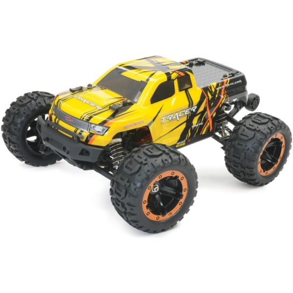 FTX Tracer 1/16 4WD Brushless Monster Truck RTR - Geel