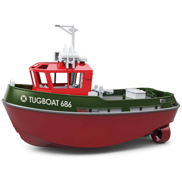 Heng Long 1/72 Tug Boat 686 RTR - Groen