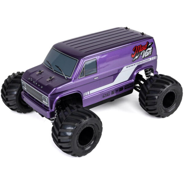 Kyosho 1/10 Mad Van Fazer MK2 electro truck RTR - Paars