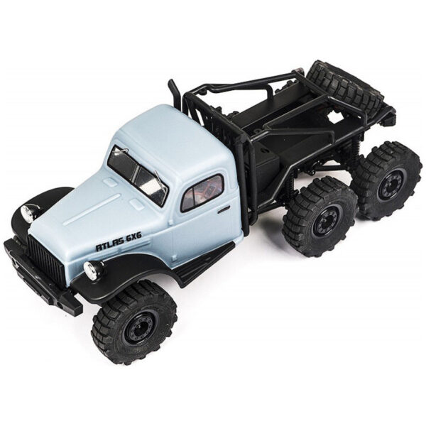 Roc Hobby Atlas 6x6 1/18 scale crawler RTR - Blauw