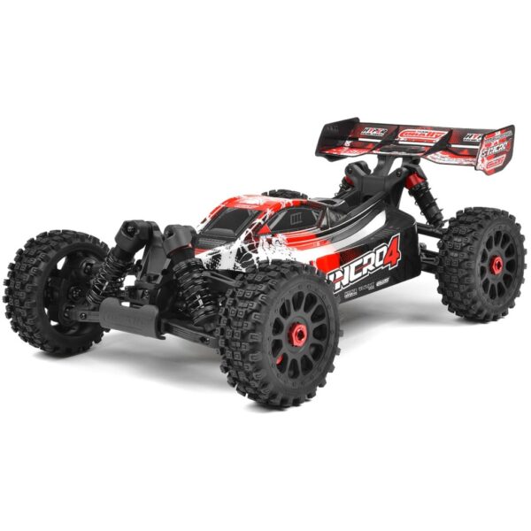 Team Corally Syncro 4 RTR - Rood