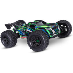 Traxxas Sledge Belted Sledgehammer 1/8 4WD Brushless RTR - Groen