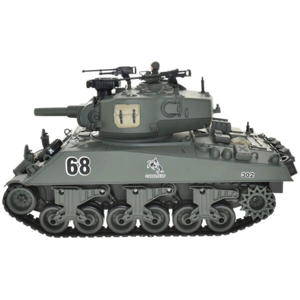 Brother Tank 1/18 USA M4A3 Sherman - Groen