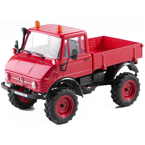 FMS 1/24 FCX24 Unimog Crawler RTR - Rood