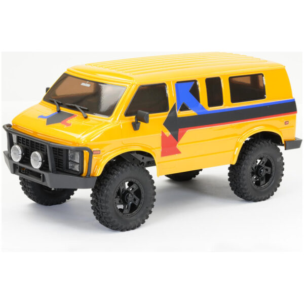 FTX Outback Mini XP EVO Van 4WD electro crawler RTR - Geel