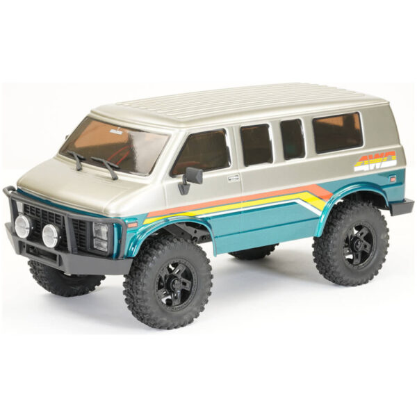 FTX Outback Mini XP EVO Van 4WD electro crawler RTR - Grijs