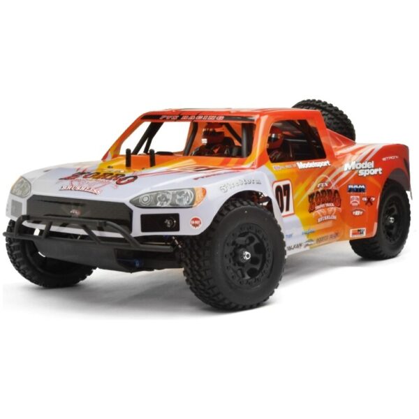 FTX Zorro 1/10 Trophy Truck Brushless 4WD RTR - Oranje/Wit
