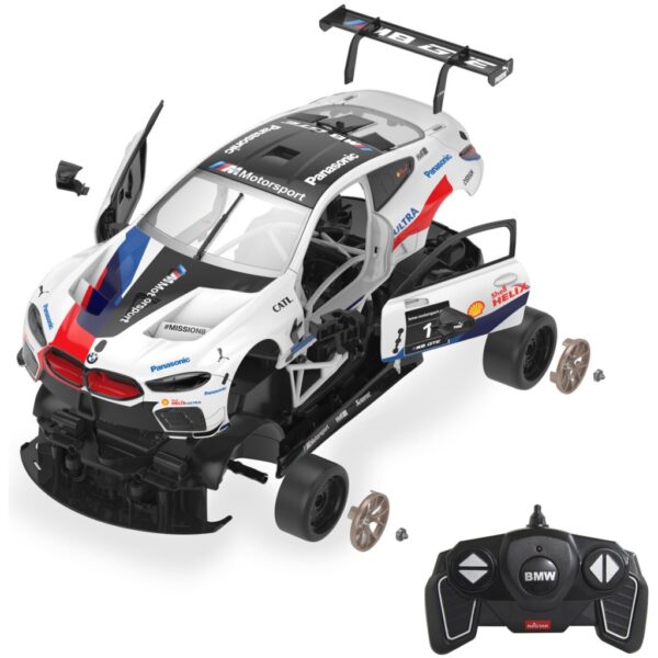 Jamara BMW M8 GTE 1/18 Deluxe RC Kit - Wit