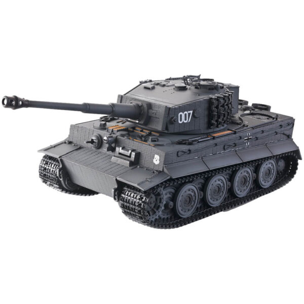 Taigen 1/24 Tiger I IR Battle Tank Late Version - Grijs