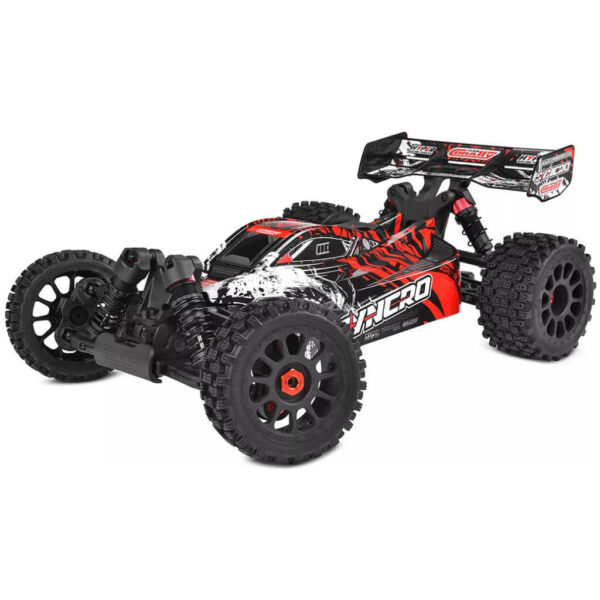 Team Corally Syncro Brushless 2WD RTR - Rood (voor 3S/4S lipo's)