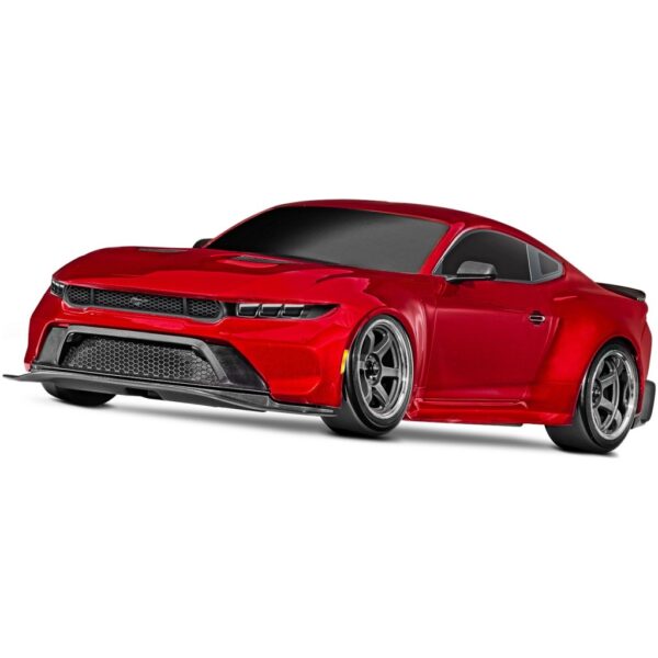 Traxxas 4-TEC 2024 Ford Mustang Drift car - Rood