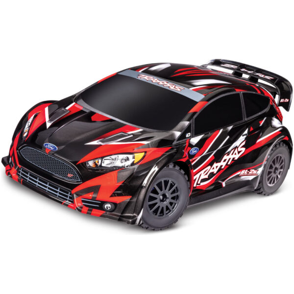 Traxxas Ford Fiesta ST Rally 4x4 BL2-S brushless RTR - Rood