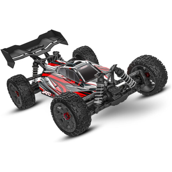 Traxxas Jato 4X4 BL-2S brushless buggy - Rood