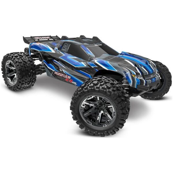Traxxas Rustler 4x4 VXL HD brushless truggy RTR - Blauw