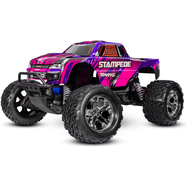Traxxas Stampede 2WD HD electro monster truck RTR - Roze
