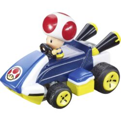 Carrera 370430035 CARRERA - 2.4GHz Mario Kart Mini RC - Toad Paperbox 1:50 RC auto Elektro Racewagen Incl. accu en laadkabel